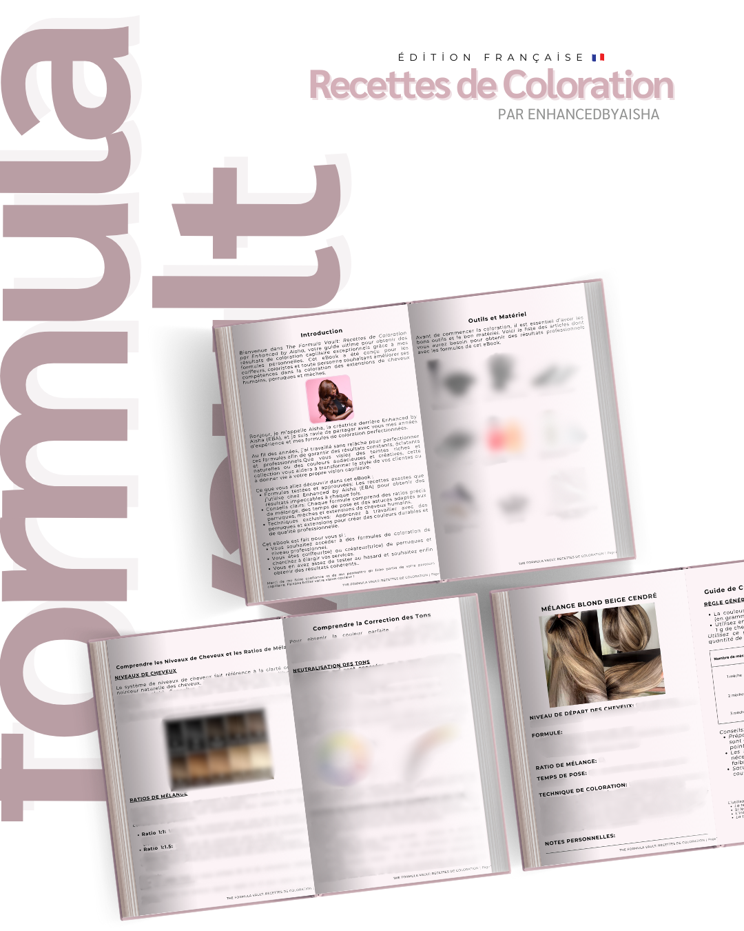 The Formula Vault: Recettes de Coloration